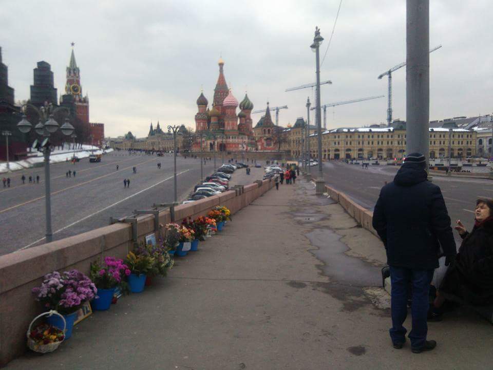 Немцов мост 31 марта 2018 года